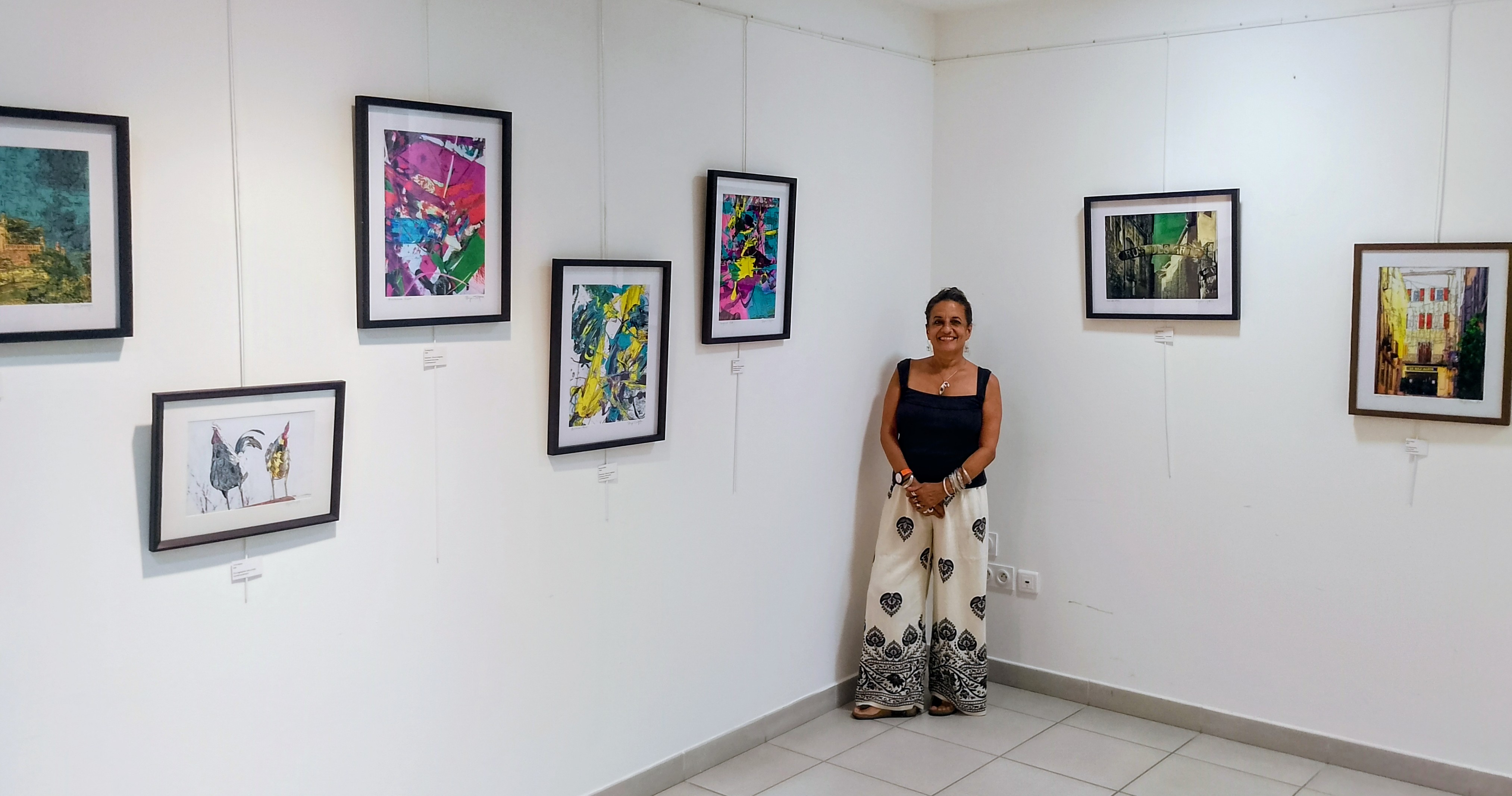 Surya in a gallery